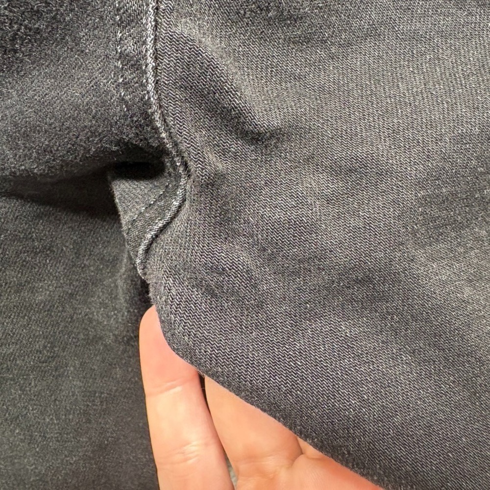 American Eagle Jeans Mens 30X34 Black Athletic Skinny Mid Rise Stretch Denim - Picture 14 of 15